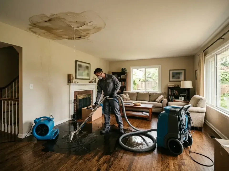 attic-pipe-burst-ceiling-drip-008 — frequently asked questions, Water Damage Restoration & Carpet Care in West DeLand, FL